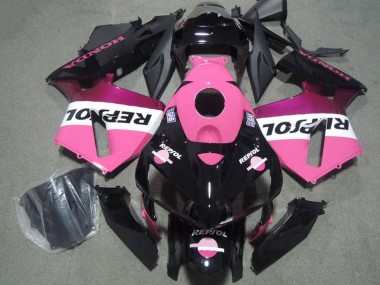 Descuento Carenados Moto Honda CBR1000RR 2004-2005 - Rosa Blanco Negro Brillante Repsol