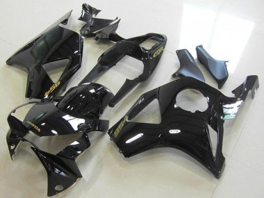 Descuento Carenados Moto Honda CBR900RR 954 2002-2003 - Negro Brillante Oro Calcomanía