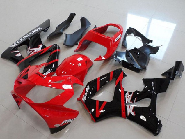 Descuento Carenados Moto Honda CBR900RR 929 2000-2001 - Rojo Negro Brillante Raya