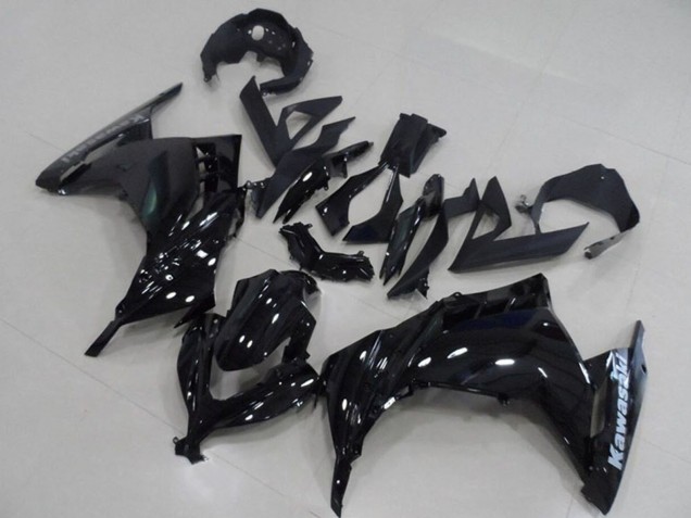 Descuento Carenado Moto Kawasaki ZX300R 2013-2018 - Negro Brillante