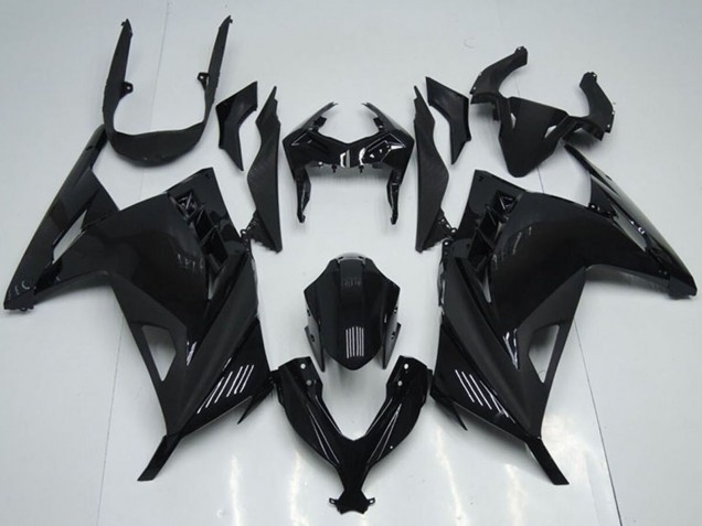 Descuento Carenados Moto Kawasaki ZX300R 2013-2018 - Negro Brillante