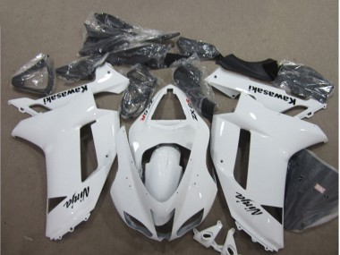 Descuento Carenados Moto Kawasaki ZX6R 2007-2008 - Blanco