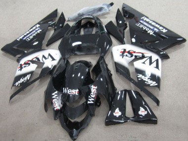 Descuento Carenados Moto Kawasaki ZX10R 2004-2005 - Negro West Ninja