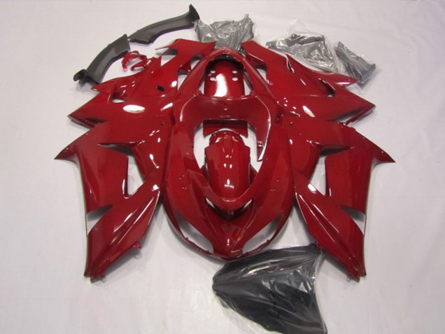 Descuento Carenados Moto Kawasaki ZX10R 2006-2007 - Rojo