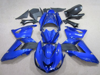 Descuento Carenado Moto Kawasaki ZX14R ZZR1400 2006-2011 - Azul