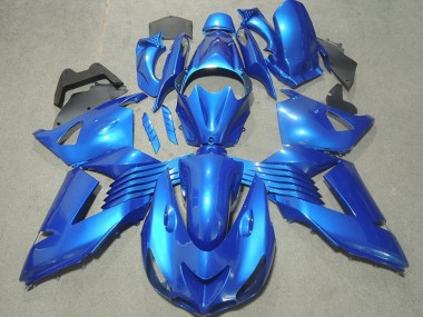 Descuento Carenados Moto Kawasaki ZX14R ZZR1400 2006-2011 - Azul