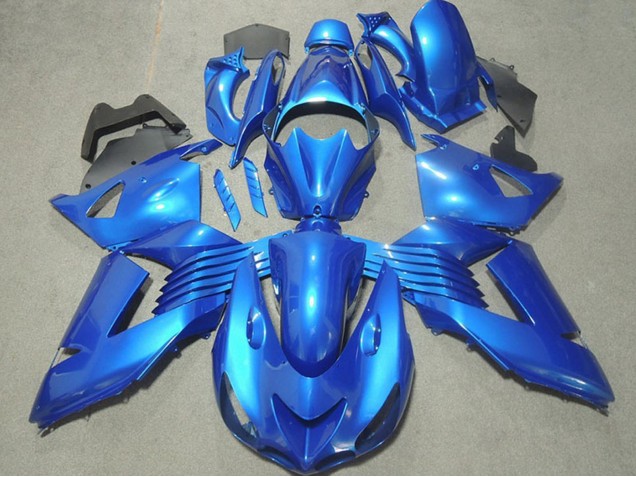 Descuento Carenados Moto Kawasaki ZX14R ZZR1400 2006-2011 - Azul