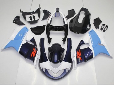Descuento Carenados Moto Suzuki TL1000R 1998-2003 - Blanco Azul Claro Negro