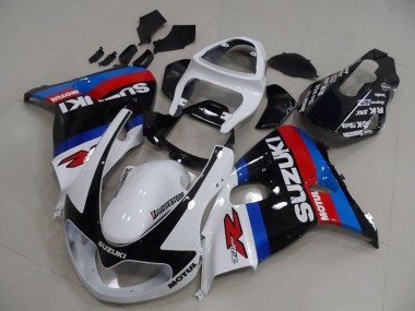 Descuento Carenados Moto Suzuki TL1000R 1998-2003 - Blanco Rojo Azul Negro Motul