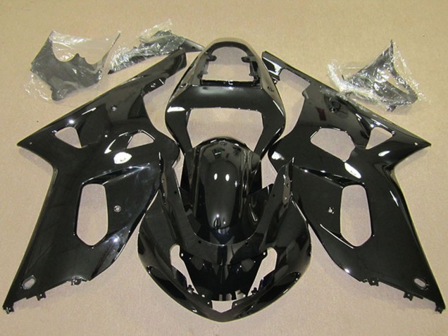 Descuento Carenados Moto Suzuki GSXR 600 2001-2003 - Negro Brillante