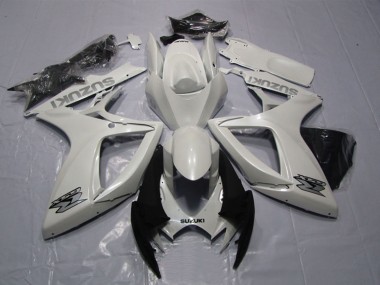 Descuento Carenado Moto Suzuki GSXR 600 2006-2007 - Blanco