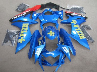 Descuento Carenados Moto Suzuki GSXR 600 2011-2024 - Azul Oro Rizla