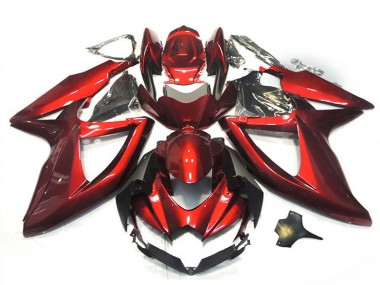 Descuento Carenados Moto Suzuki GSXR 750 2008-2010 - Rojo Brillante