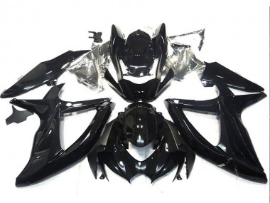 Descuento Carenados Moto Suzuki GSXR 750 2008-2010 - Negro Brillante
