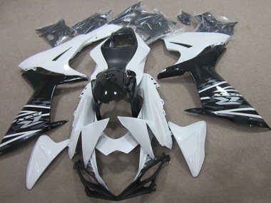 Descuento Carenado Moto Suzuki GSXR 750 2011-2024 - Blanco Negro
