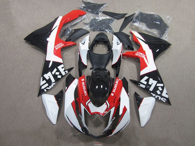 Descuento Carenados Moto Suzuki GSXR 750 2011-2024 - Negro Rojo