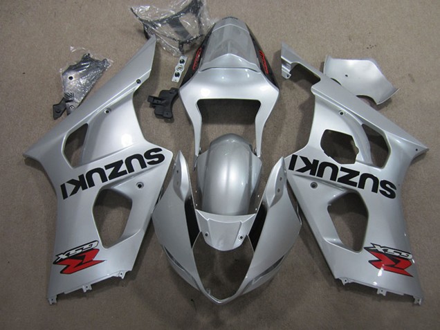 Descuento Carenado Moto Suzuki GSXR 1000 2003-2004 - Plata