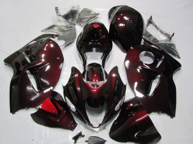 Descuento Kits Carenado Moto Suzuki GSXR 1300 Hayabusa 1996-2007 - Rojo Negro