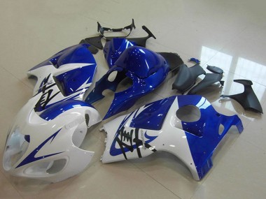 Descuento Carenado Moto Suzuki GSXR 1300 Hayabusa 1996-2007 - Blanco Azul
