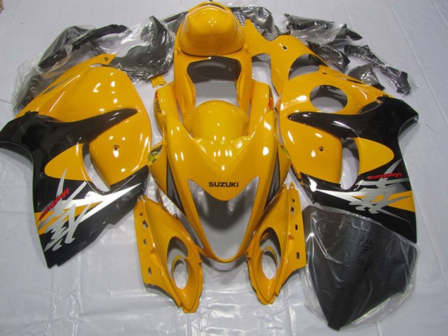 Descuento Carenados Moto Suzuki GSXR 1300 Hayabusa 2008-2020 - Amarillo Negro
