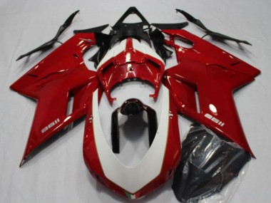 Descuento Carenados Moto Ducati 1198 2007-2014 - Rojo