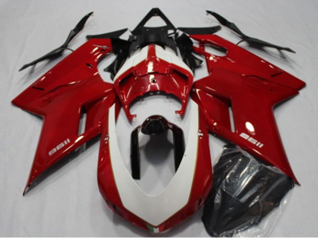 Descuento Carenados Moto Ducati 1198 2007-2014 - Rojo