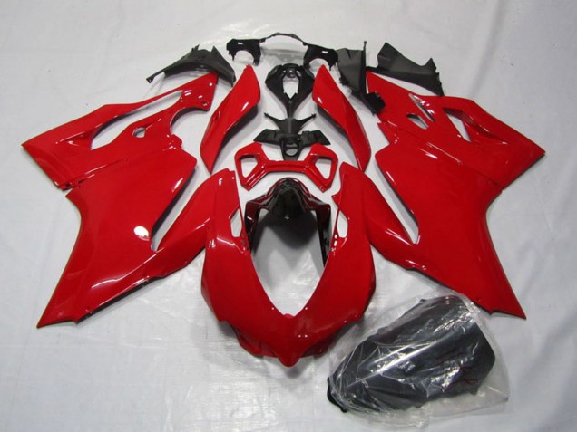 Descuento Kits Carenados Moto Ducati 1199 2011-2014 - Rojo