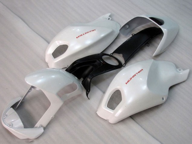 Descuento Carenados Moto Ducati Monster 696 2008-2012 - Blanco