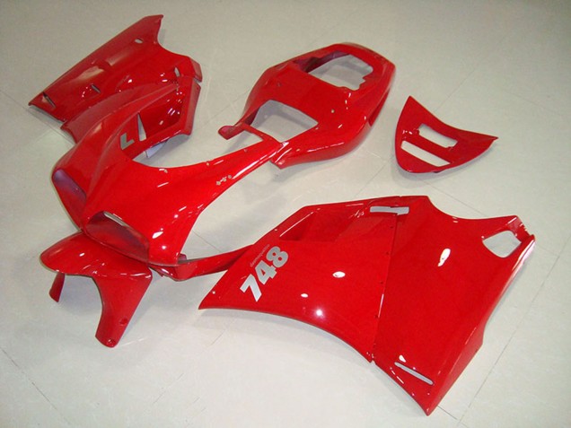 Descuento Carenados Moto Ducati 748 1993-2005 - Rojo