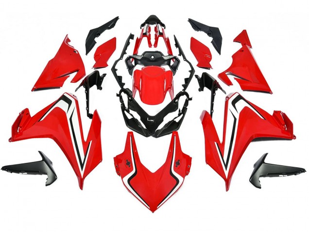 Descuento Carenado Moto Honda CBR500R 2022-2023 - Rojo Blanco Negro
