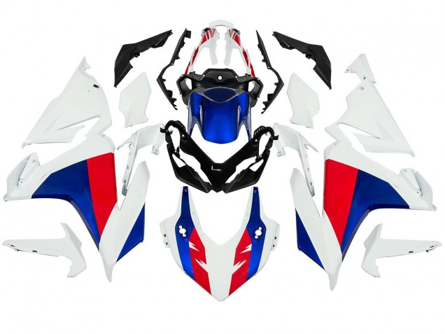 Descuento Carenados Moto Honda CBR500R 2022-2023 - Blanco Rojo Azul