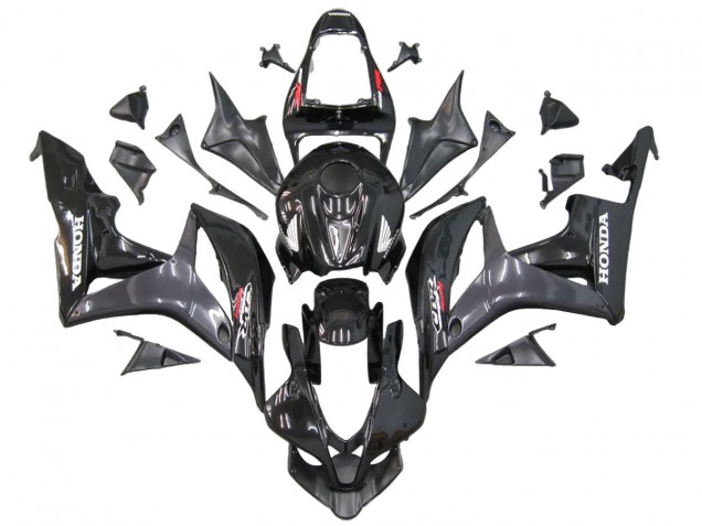 Descuento Carenados Moto Honda CBR600RR 2007-2008 - Gris Negro Brillante Calcomanías