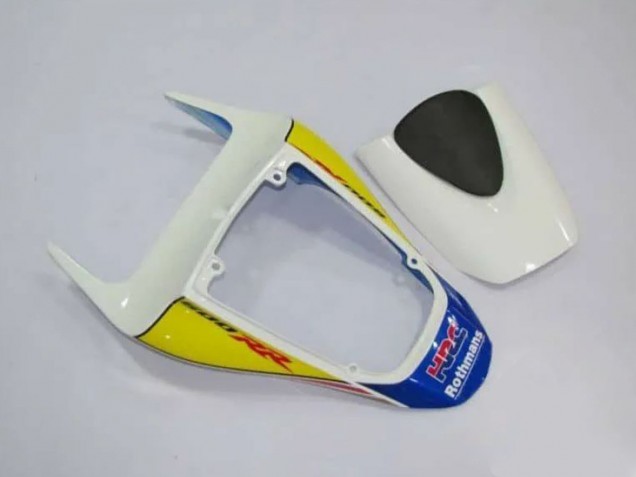 Descuento Carenados Moto Honda CBR600RR 2007-2008 - Blanco Azul Amarillo Rothmans