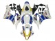 Descuento Carenados Moto Honda CBR600RR 2007-2008 - Blanco Azul Amarillo Rothmans