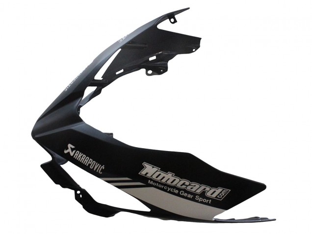 Descuento Carenados Moto Kawasaki EX400 2018-2024 - Negro Mate Verde Monstruo Showr Nieve