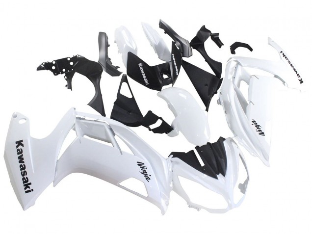 Descuento Carenados Moto Kawasaki EX650 2012-2016 - Blanco Negro