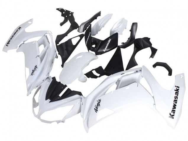 Descuento Carenados Moto Kawasaki EX650 2012-2016 - Blanco Negro