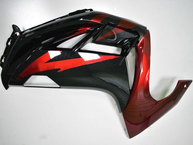 Descuento Carenados Moto Kawasaki EX650 2012-2016 - Rojo Negro Brillante