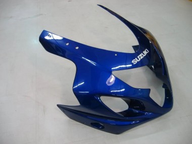 Descuento Carenados Moto Suzuki GSXR 600/750 2004-2005 - Azul Gris Negro Brillante
