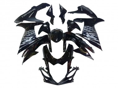 Descuento Carenados Moto Suzuki GSXR 600/750 2011-2024 - Negro Brillante Plata