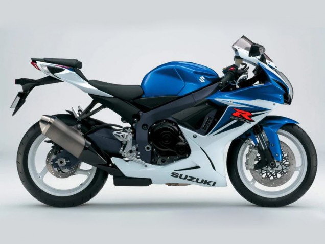 Descuento Carenados Moto Suzuki GSXR 600/750 2011-2024 - Azul Blanco
