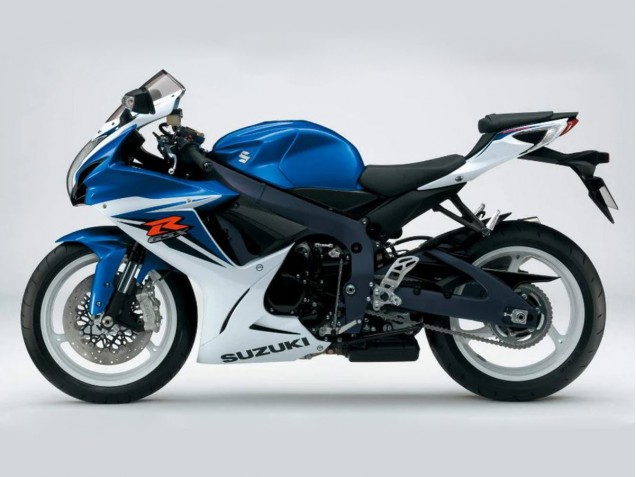 Descuento Carenados Moto Suzuki GSXR 600/750 2011-2024 - Azul Blanco