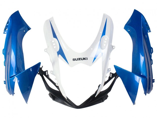 Descuento Carenados Moto Suzuki GSXR 600/750 2011-2024 - Azul Blanco