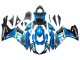 Descuento Carenados Moto Suzuki GSXR 600/750 2011-2024 - Azul Blanco Verde Negro