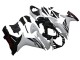 Descuento Carenados Moto Suzuki GSXR 600/750 2011-2024 - Blanco Negro Brillante