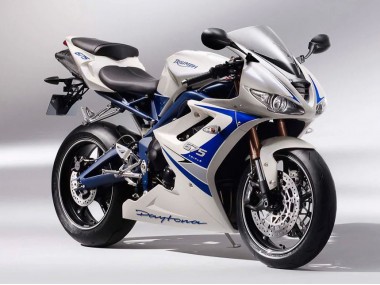 Descuento Carenados Moto Triumph Daytona 675 2006-2008 - Plata Blanco Azul