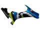 Descuento Carenados Moto Yamaha YZF R1 2015-2019 - Azul Verde Negro Tiburón