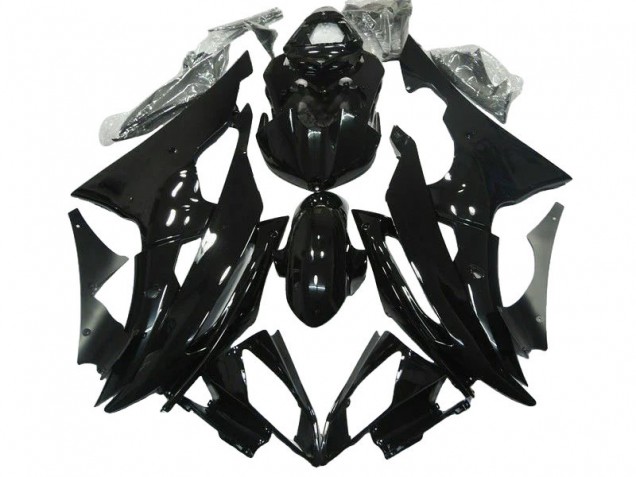 Descuento Carenados Moto Yamaha YZF R6 2008-2016 - Negro Brillante