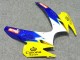 Descuento Carenados Moto Suzuki GSXR 600/750 2006-2007 - Blanco Azul Amarillo Corona Alstare