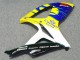 Descuento Carenados Moto Suzuki GSXR 600/750 2006-2007 - Blanco Azul Amarillo Corona Alstare